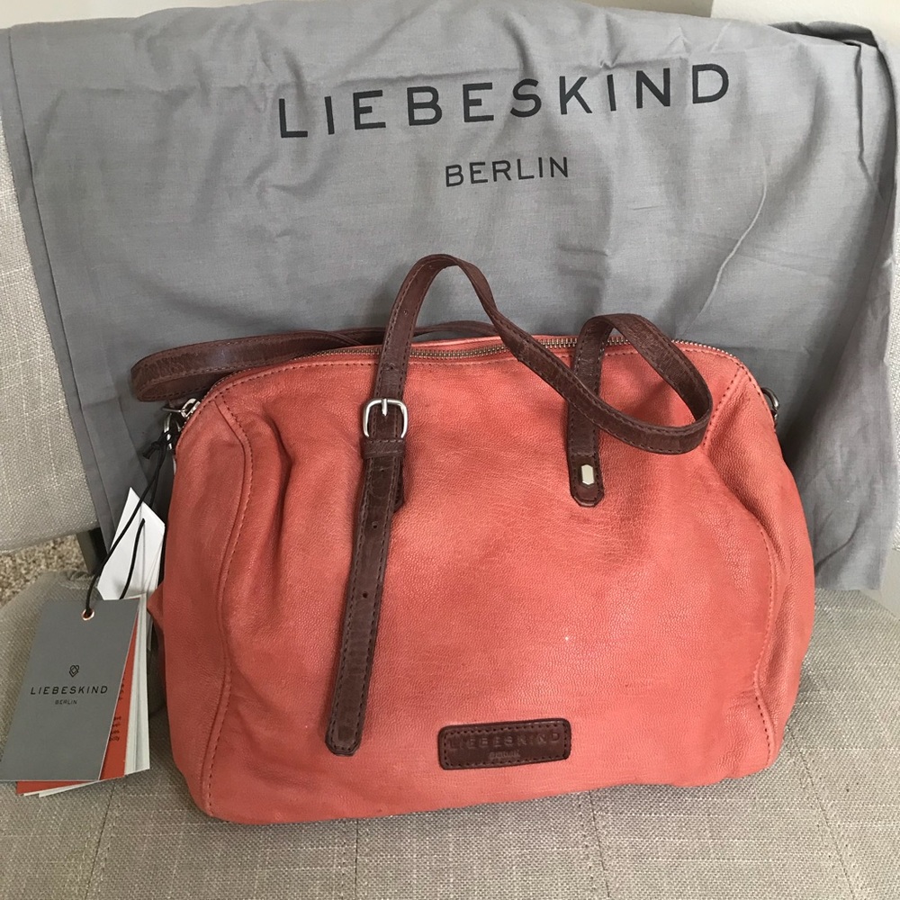 Final Sale NWT Liebeskind reef coral Pokola bag